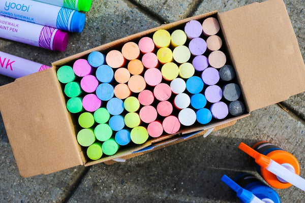 Author and content creator Rebecca Green shows how to create your own sidewalk chalk mural. Sidewalk art is a fun and creative way to make art and is the perfect family outdoor activity. Learn more!
